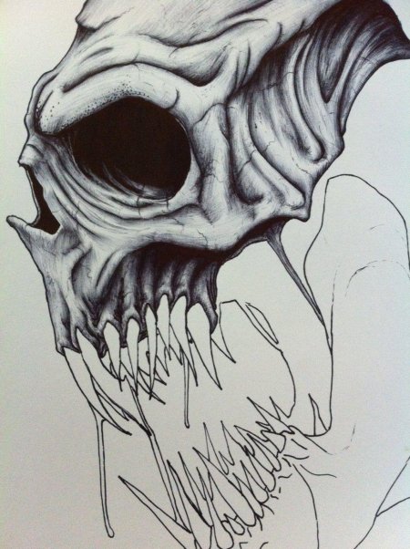 Страшные рисунки