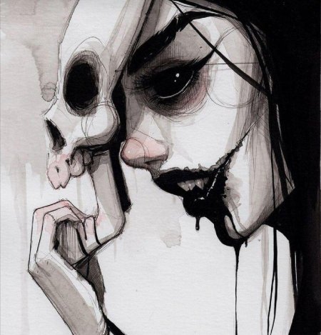 Тёмные рисунки