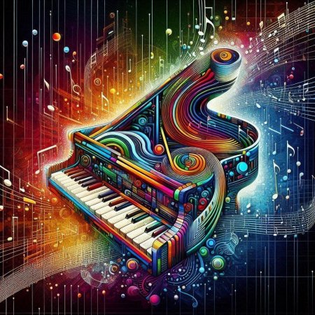 Фортепиано абстракция