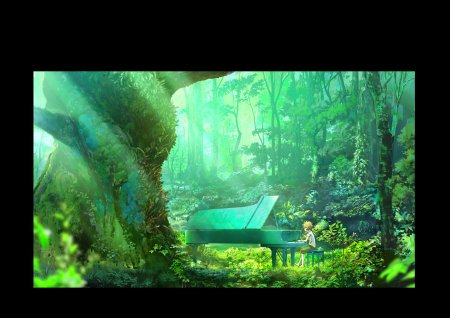 Рояль в лесу аниме