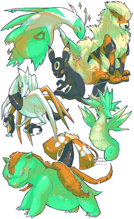 Мифические покемоны