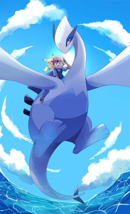 Легендарный покемон лугия