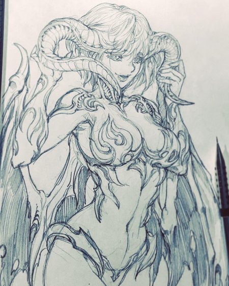 Эскиз аниме