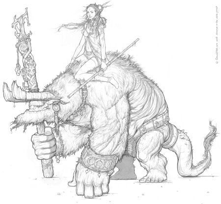 Фэнтези рисунки