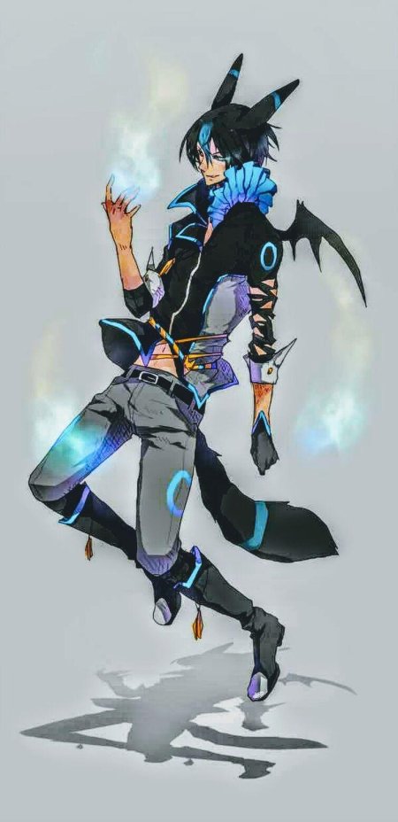 Покемон умбреон человек