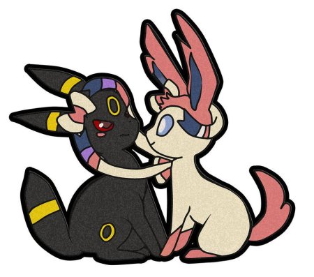 Покемон сильвеон и умбреон