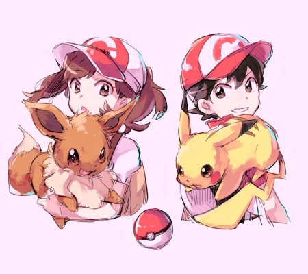 Покемон друзья пикачу и иви