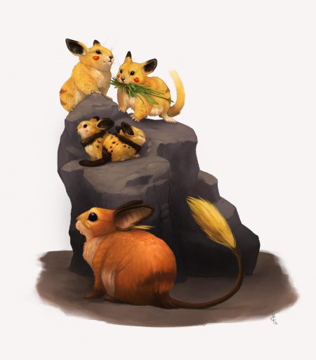 Реалистичные покемоны