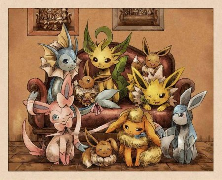 Pokemon eevee evolution