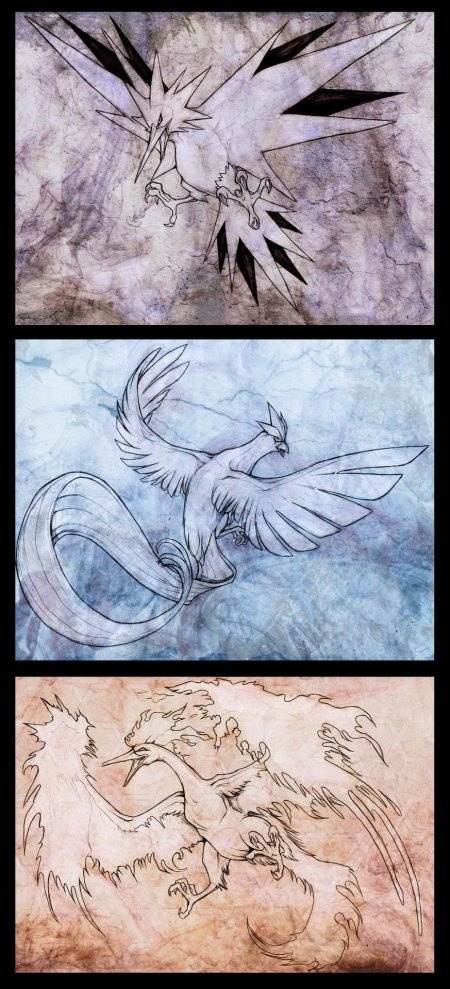 Покемон молтрес запдос и артикуно