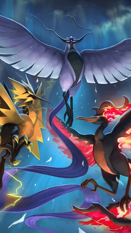 Покемон молтрес запдос и артикуно