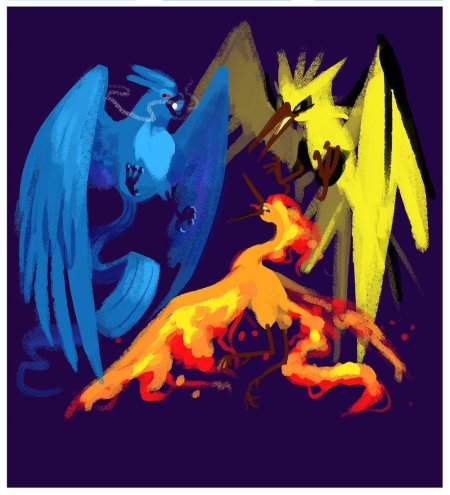 Покемон молтрес запдос и артикуно