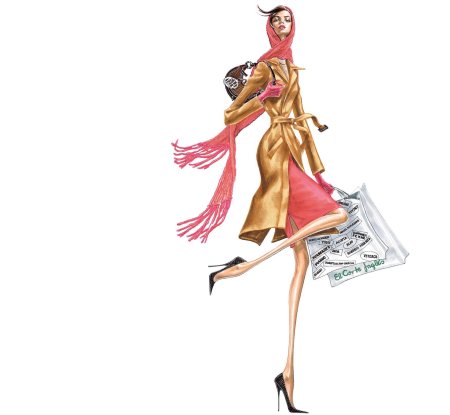 Фэшн рисунок