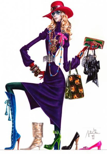 Женщины модницы