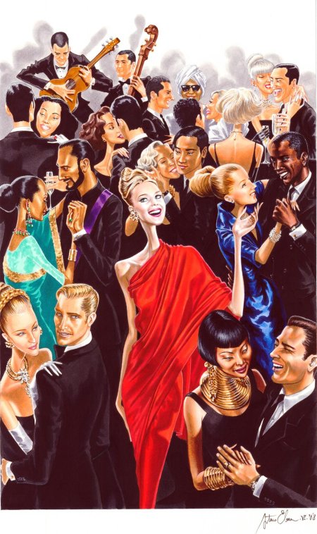 Модная иллюстрация