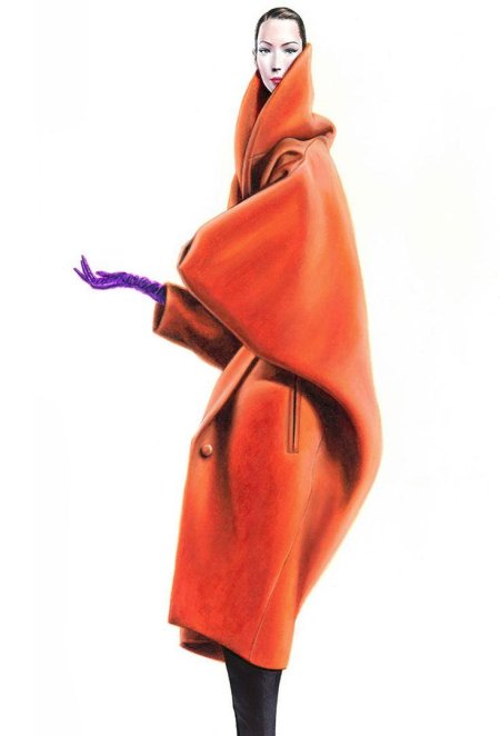 Модное пальто