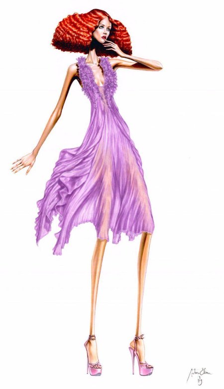 Фэшн иллюстрации