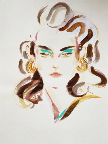 Фэшн иллюстрации