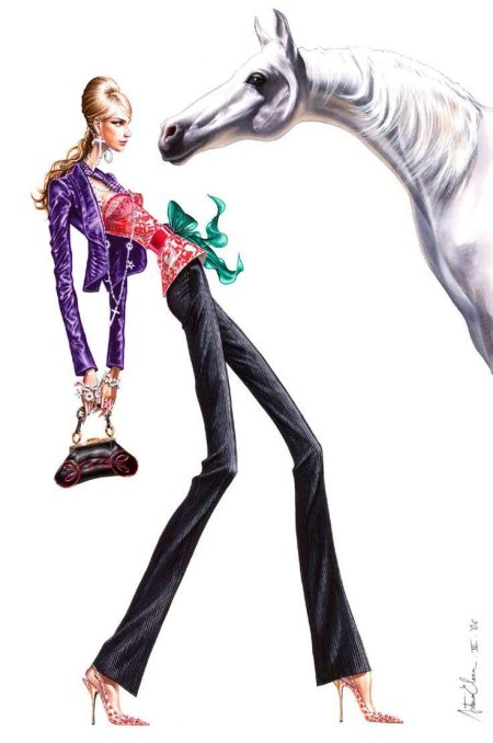 Фэшн иллюстратор артуро елена