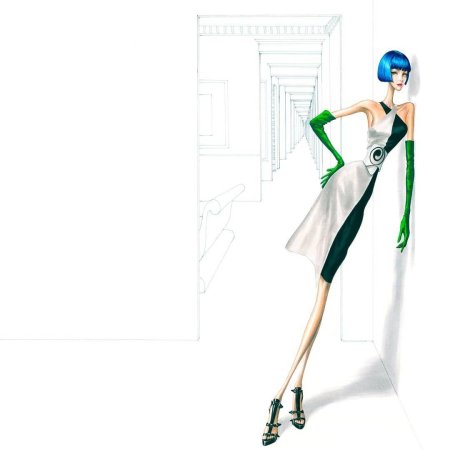 Фэшн иллюстрации