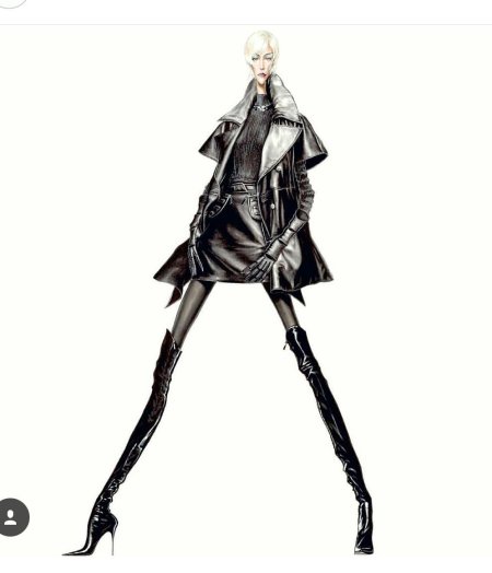 Фэшн иллюстрации джона гальяно