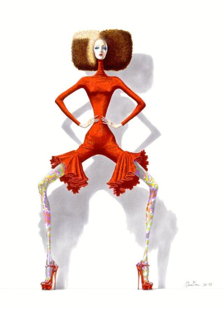 Фэшн иллюстратор артуро елена
