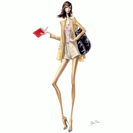 Фэшн иллюстратор артуро елена