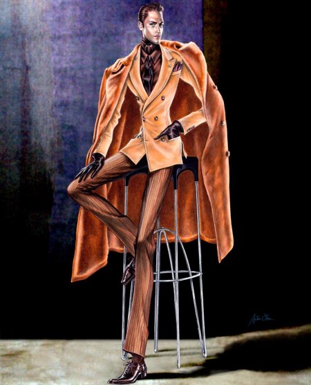 Фэшн иллюстратор артуро елена