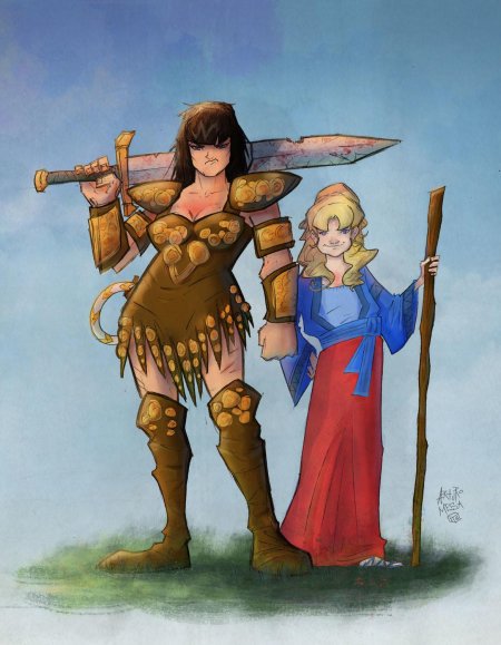 Дварф гном женщина