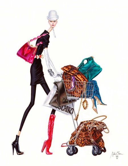 Фэшн иллюстратор артуро елена