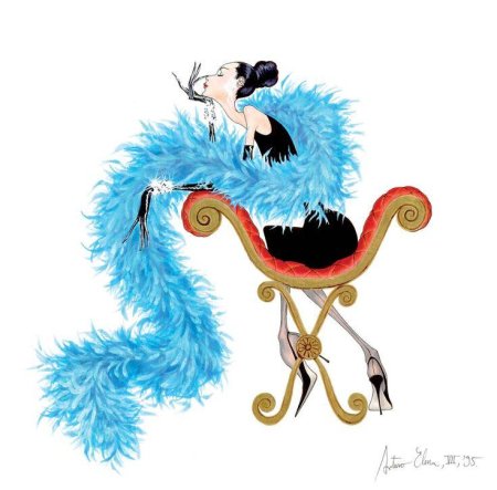 Модная иллюстрация