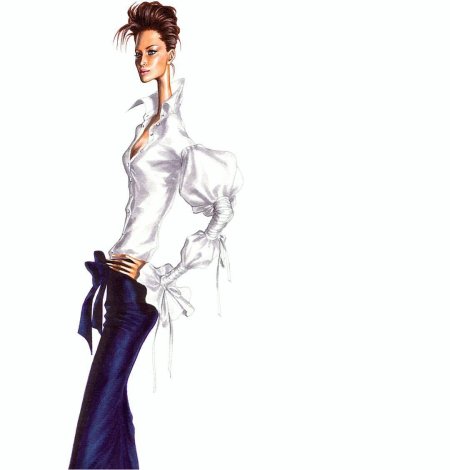 Фешн иллюстрация артуро елена