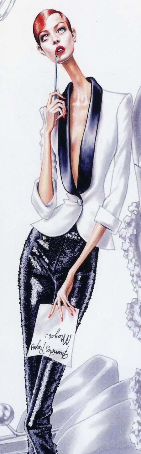 Модные эскизы