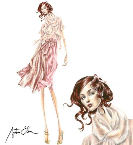 Inslee haynes fashion illustrations