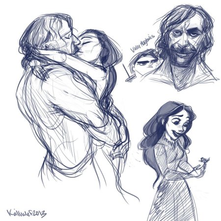 Сандор клиган и арья