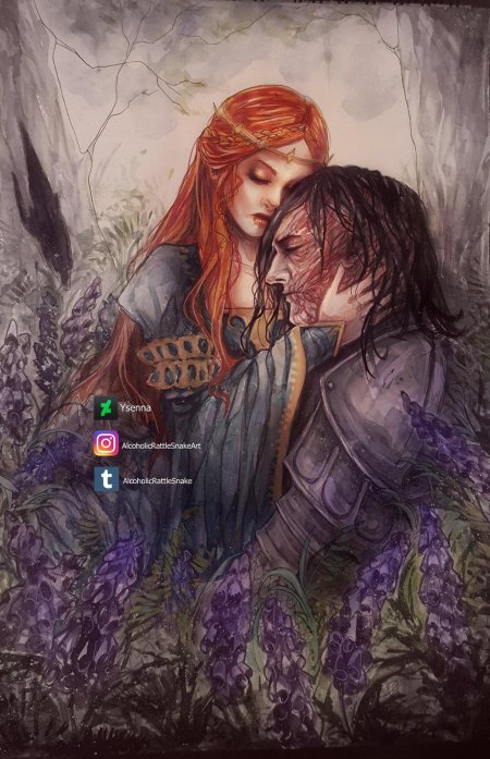 Сандор клиган и санса старк арт