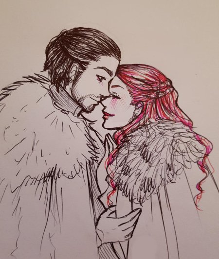 Джон сноу и санса старк любовь