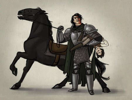 Сандор клиган и арья