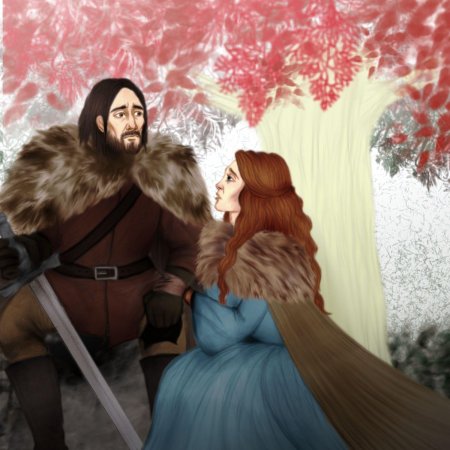 Джон сноу и санса старк