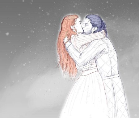 Джон сноу и санса старк