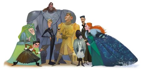 Игра престолов иллюстрации