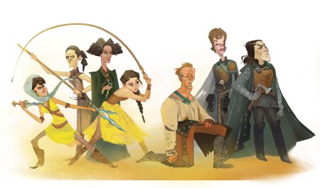 Игра престолов иллюстрации