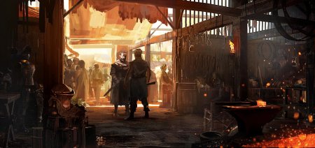 Средневековый рынок фэнтези