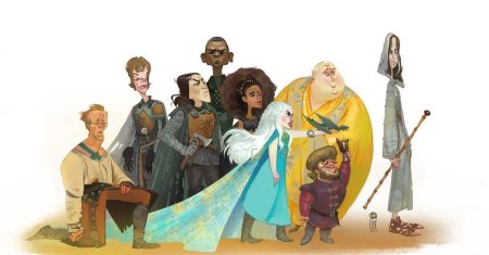 Игра престолов иллюстрации