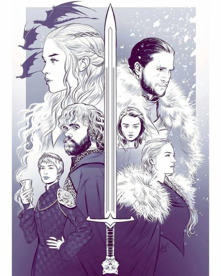 Игра престолов арт