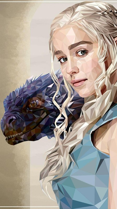 Картина по номерам дейенерис таргариен