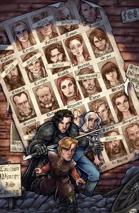 Персонажи игры престолов по книге арт