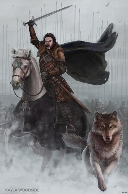 Игра престолов робб старк арт