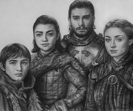 Игра престолов рисунки