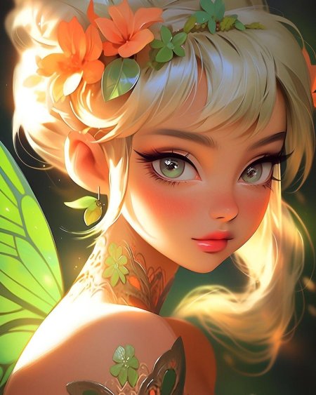 Фея тинкербелл арт